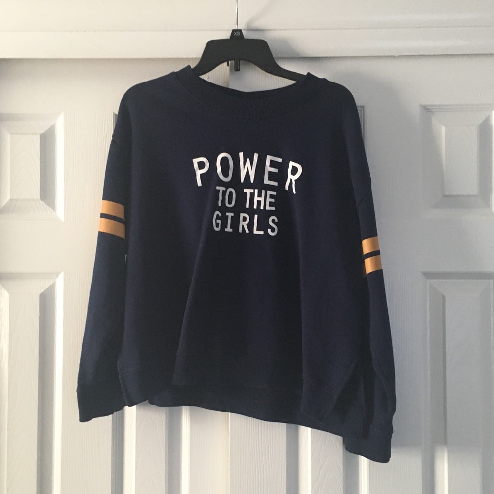 H&M Power To The Girls Sweatshirt